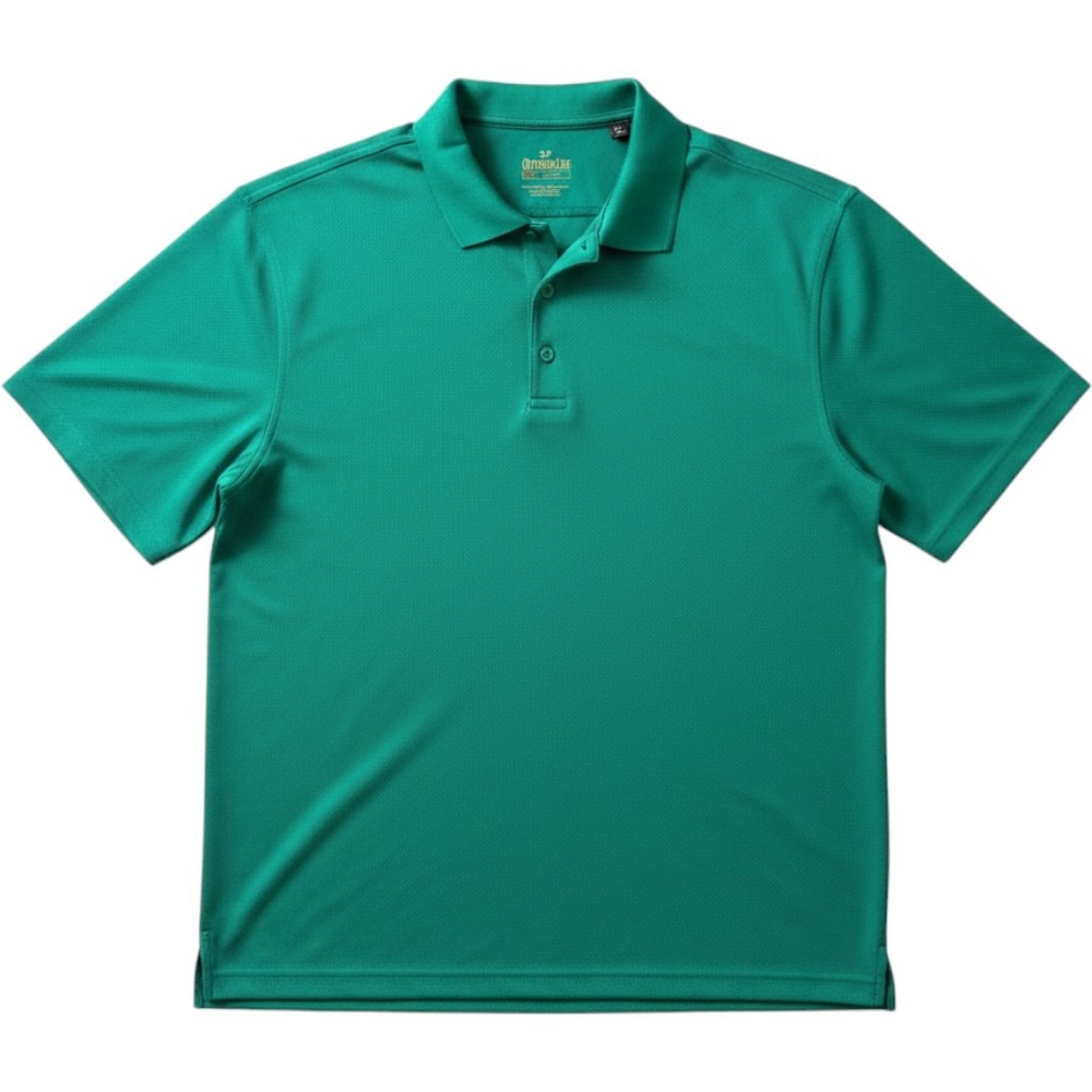 Outdoor Life Mens Short Sleeve Performance Polo Shirt Green XXL